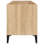 Armoire à disques chêne sonoma 74,5x38x48 cm bois d'ingénierie – Image 4