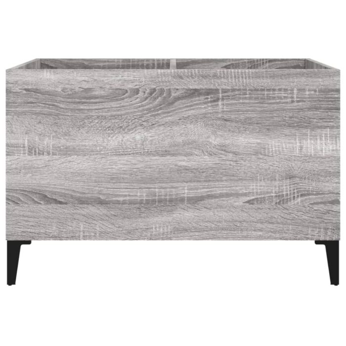 Armoire à disques sonoma gris 74,5x38x48 cm bois d'ingénierie – Image 3