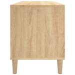 Armoire à disques chêne sonoma 100x38x48 cm bois d'ingénierie – Image 4