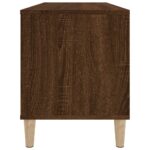 Armoire à disques chêne marron 100x38x48 cm bois d'ingénierie – Image 4
