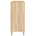 Armoire à disques chêne sonoma 84,5x38x89 cm bois d'ingénierie – Image 4