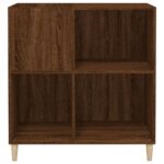 Armoire à disques chêne marron 84,5x38x89 cm bois d'ingénierie – Image 3