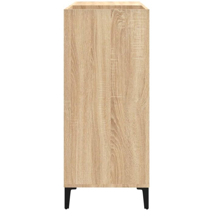 Armoire à disques chêne sonoma 84,5x38x89 cm bois d'ingénierie – Image 4