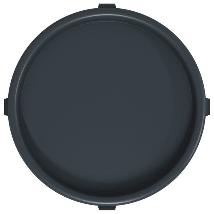 Chariots à plantes avec roues 2 pcs gris diamètre 34 cm 35 kg – Image 5