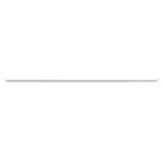 Tringles à rideau 2 pcs blanc et argenté 90-130 cm aluminium – Image 2