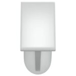 Tringles à rideau 2 pcs blanc et argenté 90-130 cm aluminium – Image 4