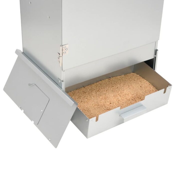 Fumoir pour four à barbecue avec copeaux de bois 44,5x29x110 cm – Image 9