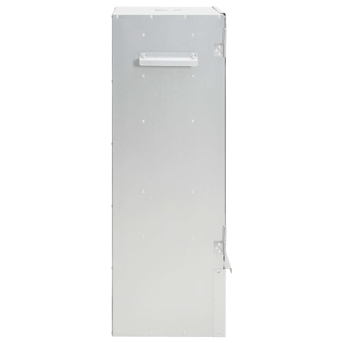 Fumoir à four à barbecue avec copeaux de bois 44,5x29x83 cm – Image 4