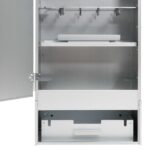 Fumoir à four à barbecue avec copeaux de bois 44,5x29x83 cm – Image 8