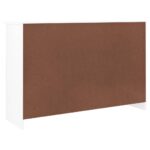 Commode ALTA blanc 112x35x73 cm bois massif de pin – Image 4