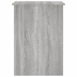 Bureau sonoma gris 100x55x75 cm bois d'ingénierie – Image 3