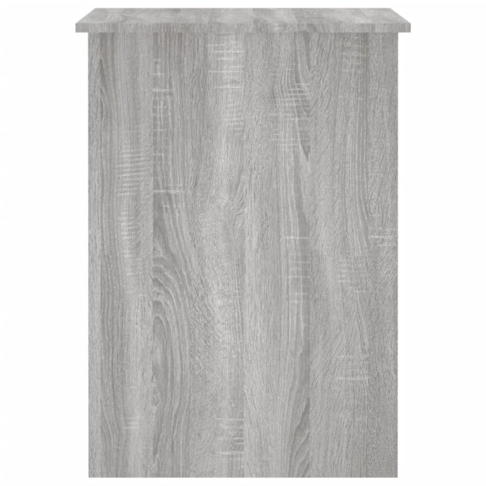 Bureau sonoma gris 100x55x75 cm bois d'ingénierie – Image 3