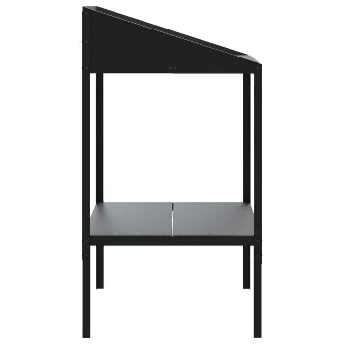 Support pour plantes anthracite 56,5x54,5x100cm acier galvanisé – Image 2