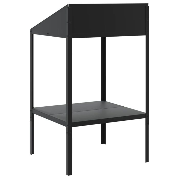 Support pour plantes anthracite 56,5x54,5x100cm acier galvanisé – Image 3