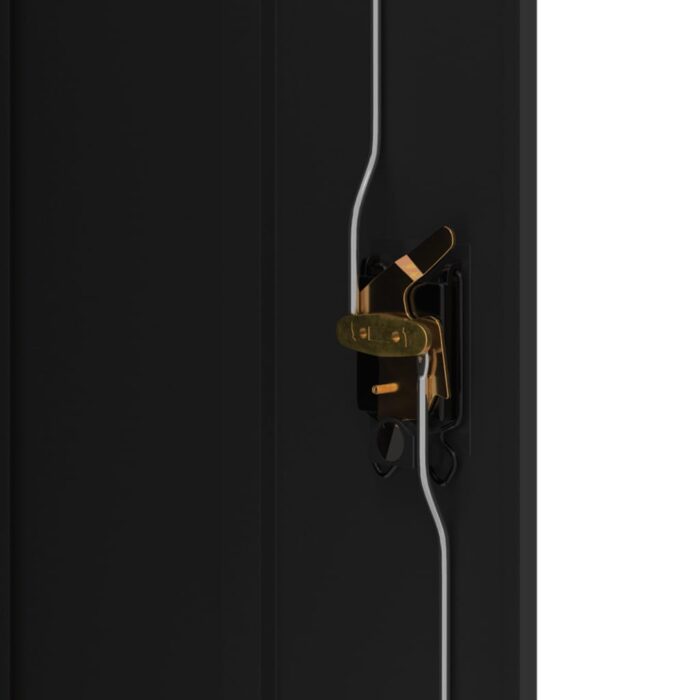 Classeur noir 90x40x70 cm acier – Image 6