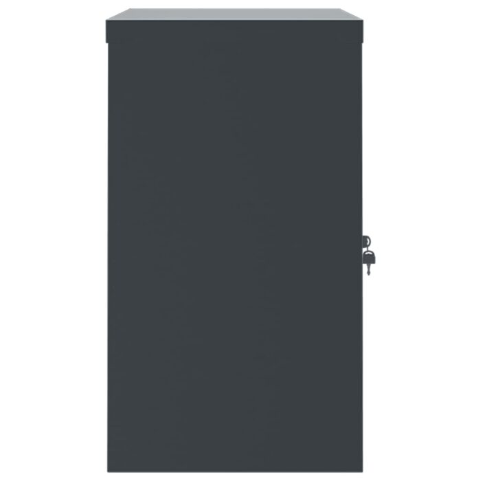 Classeur anthracite 90x40x70 cm acier – Image 3