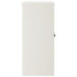 Classeur blanc 90x40x90 cm acier – Image 3