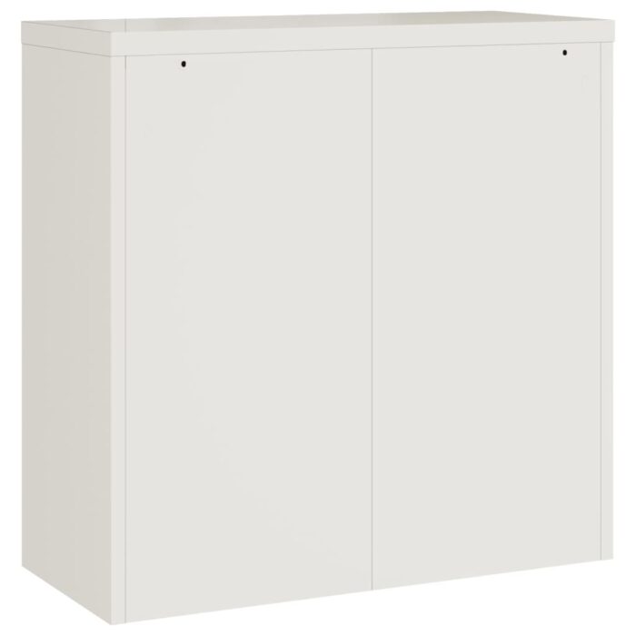 Classeur blanc 90x40x90 cm acier – Image 4