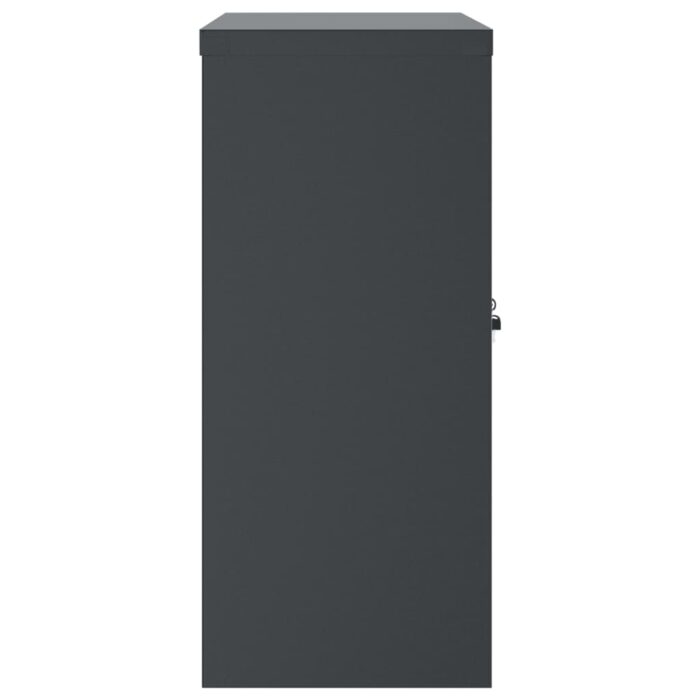 Classeur anthracite 90x40x90 cm acier – Image 3