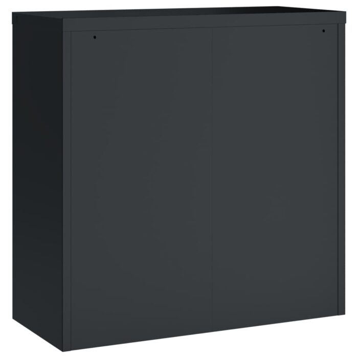 Classeur anthracite 90x40x90 cm acier – Image 4