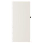 Classeur blanc 79x40x90 cm acier – Image 3
