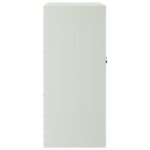 Classeur gris clair 79x40x90 cm acier – Image 3