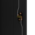 Classeur noir 90x40x105 cm acier – Image 6