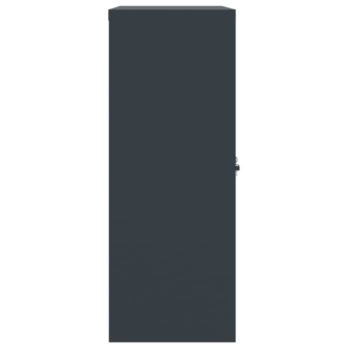 Classeur anthracite 90x40x105 cm acier – Image 3