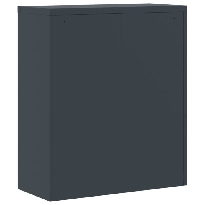 Classeur anthracite 90x40x105 cm acier – Image 4