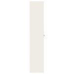Classeur blanc 90x40x200 cm acier – Image 3