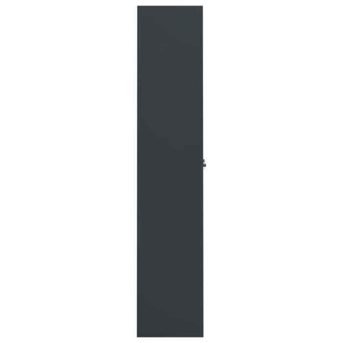 Classeur anthracite 90x40x200 cm Acier – Image 3