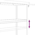 Classeur anthracite 90x40x200 cm Acier – Image 5