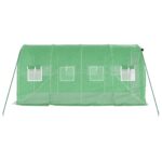 Serre avec cadre en acier vert 8 m² 4x2x2 m – Image 3