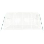 Serre avec cadre en acier blanc 12 m² 4x3x2 m – Image 3