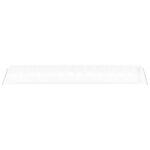 Serre avec cadre en acier blanc 42 m² 14x3x2 m – Image 3