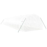 Serre avec cadre en acier blanc 42 m² 14x3x2 m – Image 4
