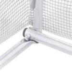 Serre avec cadre en acier blanc 60 m² 20x3x2 m – Image 9