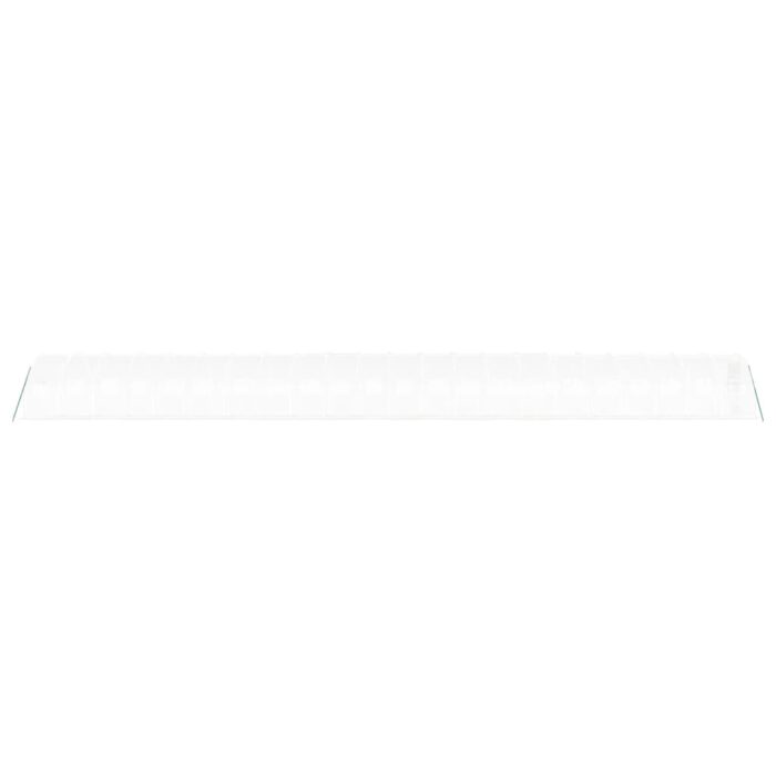 Serre avec cadre en acier blanc 66 m² 22x3x2 m – Image 3