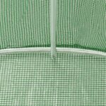 Serre avec cadre en acier vert 64 m² 16x4x2 m – Image 7