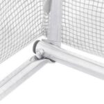 Serre avec cadre en acier blanc 16 m² 4x4x2 m – Image 6