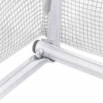 Serre avec cadre en acier blanc 32 m² 8x4x2 m – Image 6