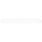 Serre avec cadre en acier blanc 64 m² 16x4x2 m – Image 3