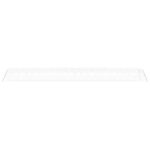 Serre avec cadre en acier blanc 80 m² 20x4x2 m – Image 3