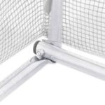 Serre avec cadre en acier blanc 80 m² 20x4x2 m – Image 6