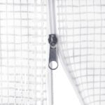 Serre avec cadre en acier blanc 96 m² 24x4x2 m – Image 8