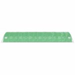 Serre avec cadre en acier vert 70 m² 14x5x2,3 m – Image 3