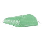 Serre avec cadre en acier vert 108 m² 18x6x2,85 m – Image 4