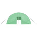 Serre avec cadre en acier vert 132 m² 22x6x2,85 m – Image 2