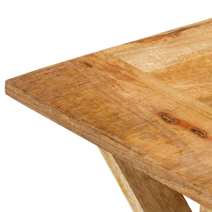 Table basse 110x52x40 cm bois de manguier massif – Image 4