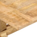 Table basse 110x52x40 cm bois de manguier massif – Image 5